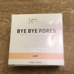 It cosmetic skin blurring finishing powder